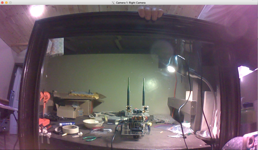 Selife taken by a robot from the ARCs lab during its construction